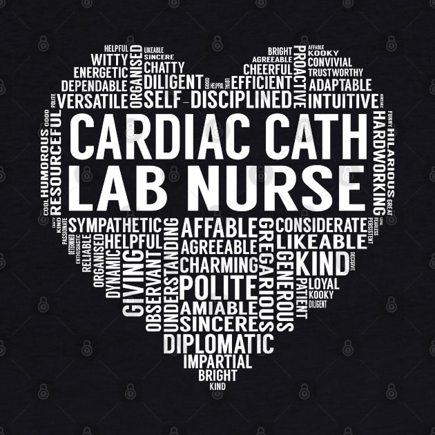 Cardiac Cath Lab Nurse Heart by LotusTee